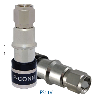 ProSNS RG-11 Universal "F" Coax Compression Connector