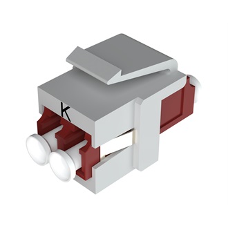 Faceplates and Panels - KeyConnect LC Duplex Module OS2
