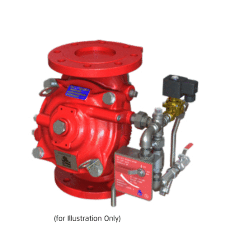 Electrically Controlled On-Off Deluge Valve